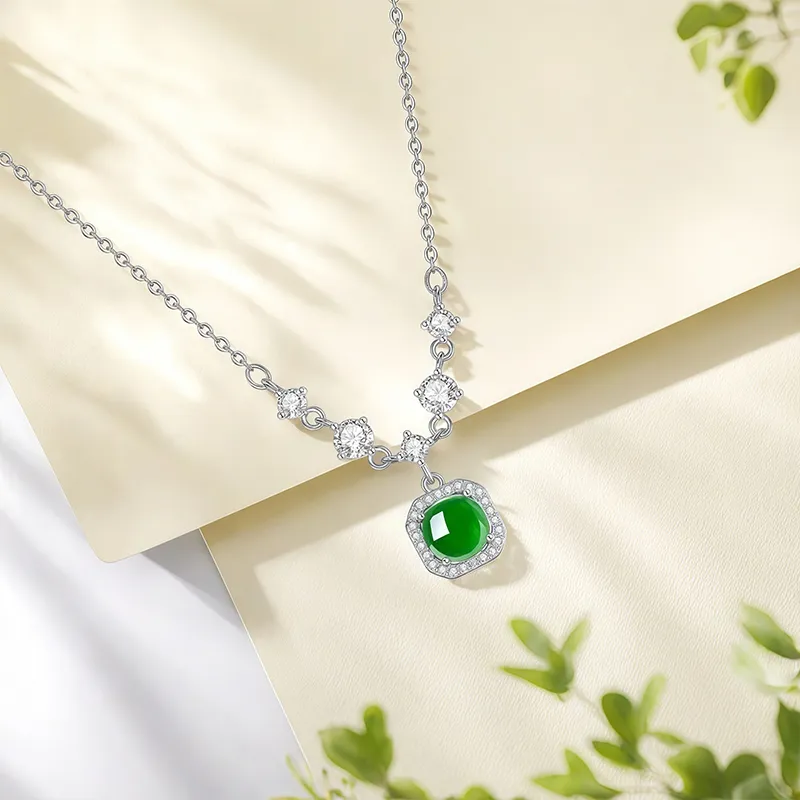 Shang Qianyi Natural Agate Necklaces Women's-4
