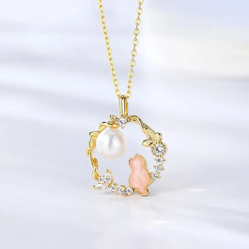 Shang Qianyi Pearl Necklaces Women's-1