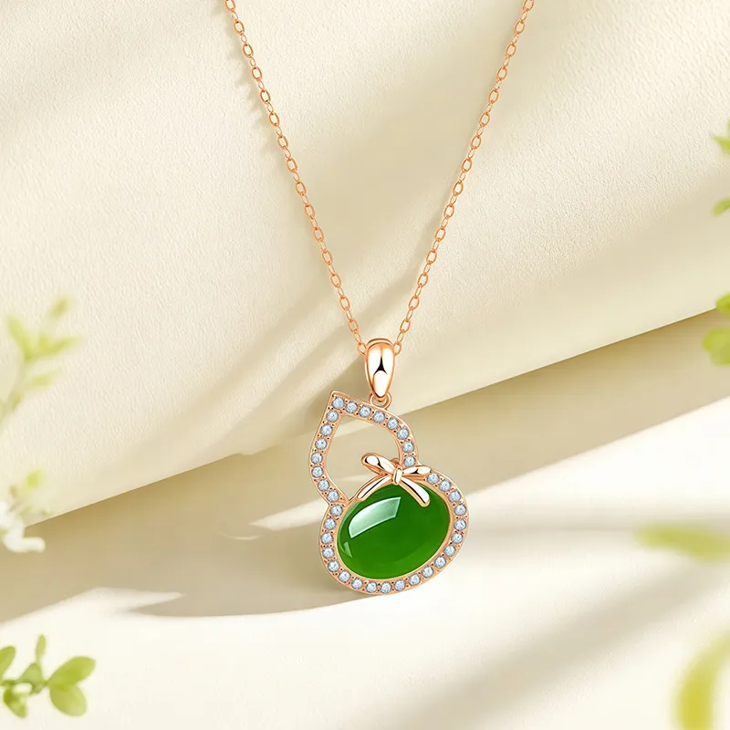 Shang Qianyi Natural Chalcedony Necklaces Women's-4