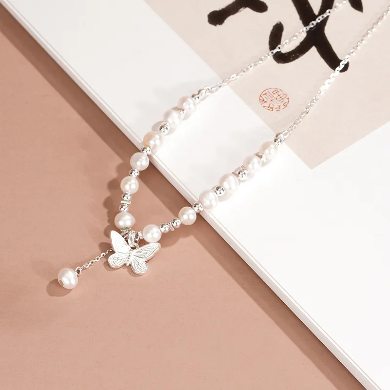 Shang Qianyi Pearl Necklaces Women's-2