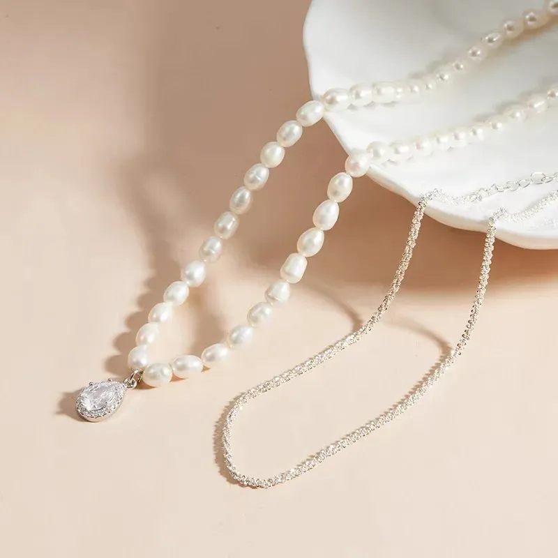 Shang Qianyi Pearl Necklaces Women's-2