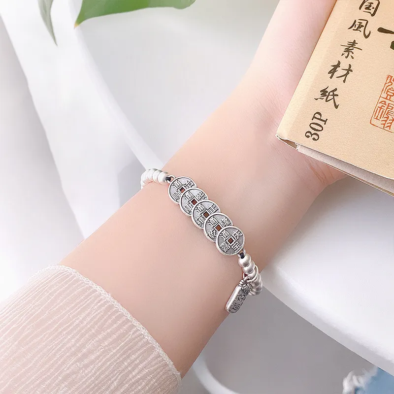 Shang Qianyi S999 Fine Silver Bracelets Unisex-2