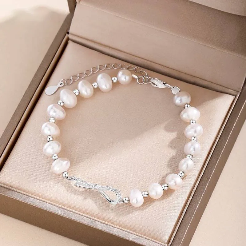 Shang Qianyi Pearl Bracelets Women's-5