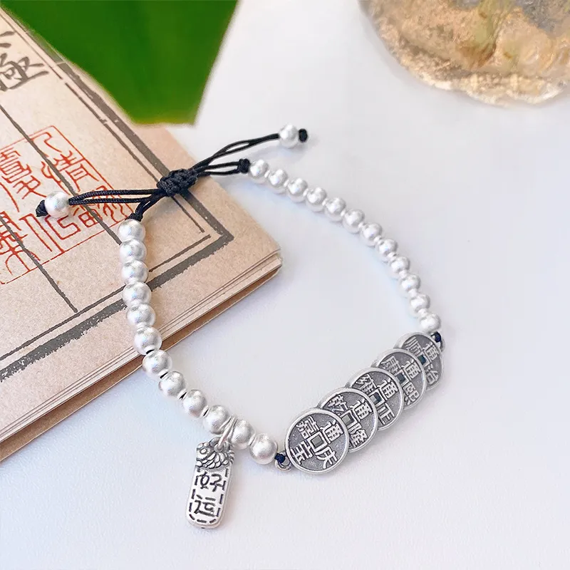 Shang Qianyi S999 Fine Silver Bracelets Unisex-1