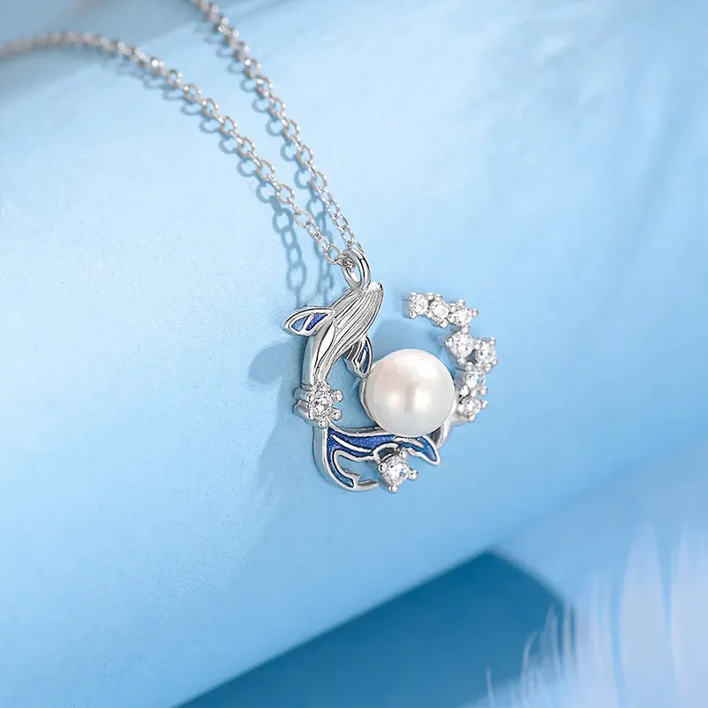 Shang Qianyi Pearl Necklaces Women's-2