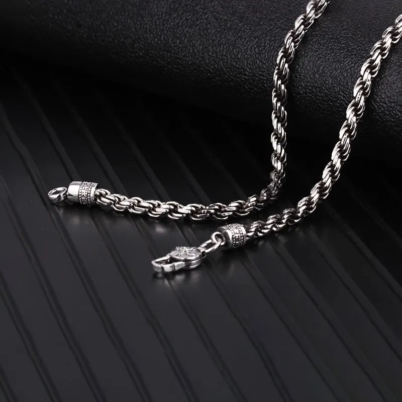 Shang Qianyi S925 Silver Necklaces Men's-7