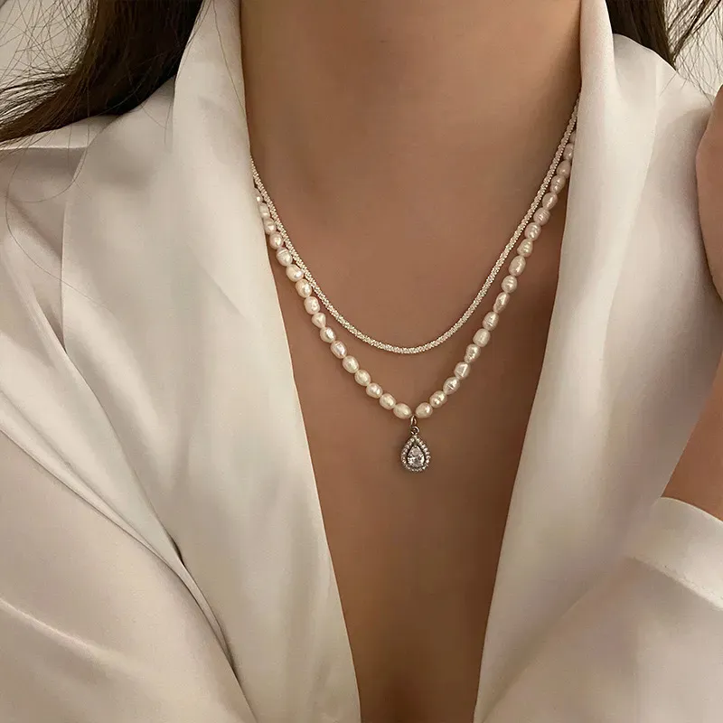Shang Qianyi Pearl Necklaces Women's-6