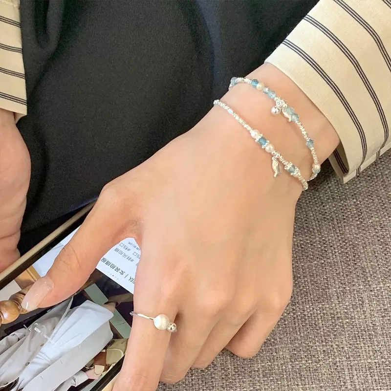 Shang Qianyi S925 Silver Bracelets Women's-5