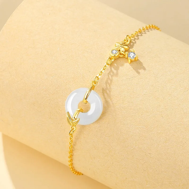 Shang Qianyi Chalcedony Bracelets Women's-3
