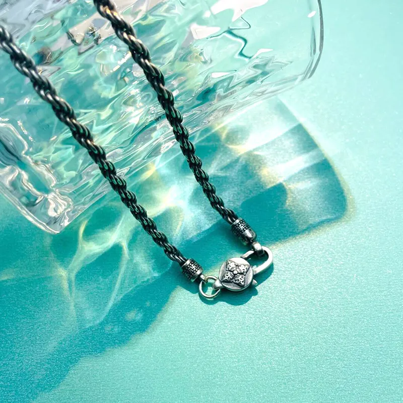 Shang Qianyi S925 Silver Necklaces Men's-3