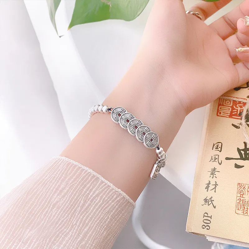 Shang Qianyi S999 Fine Silver Bracelets Unisex-3