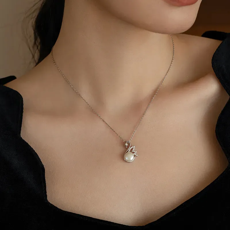 Shang Qianyi Pearl Necklaces Women's-1