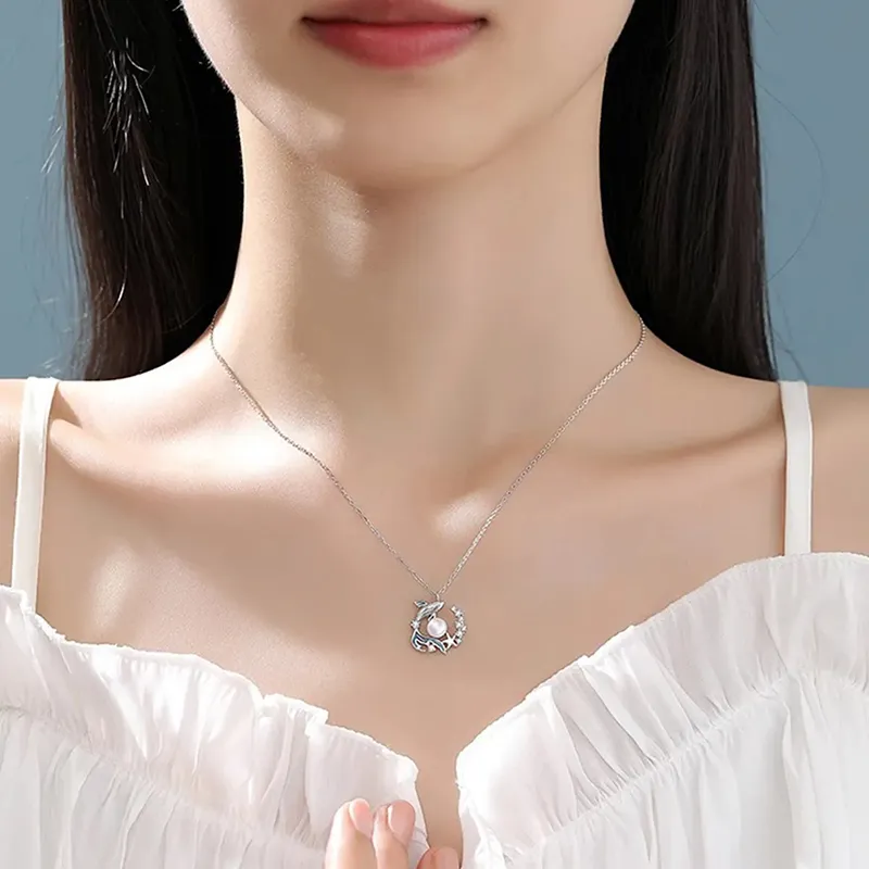 Shang Qianyi Pearl Necklaces Women's-4
