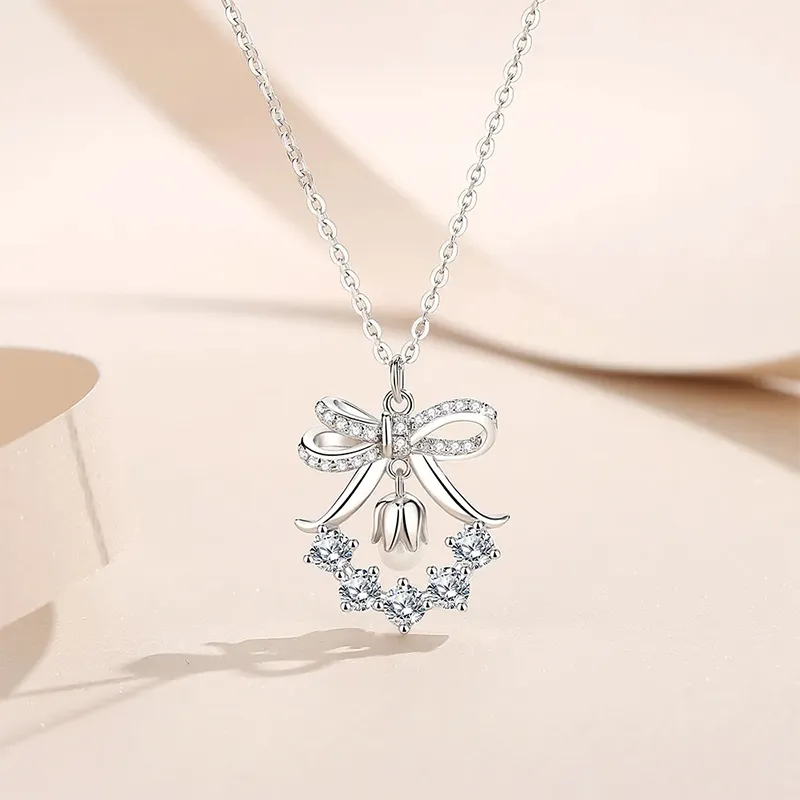Shang Qianyi S925 Silver Necklaces Women's-1