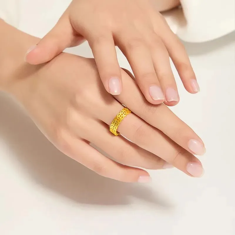 Shang Qianyi 18K Gold Rings Women's-4
