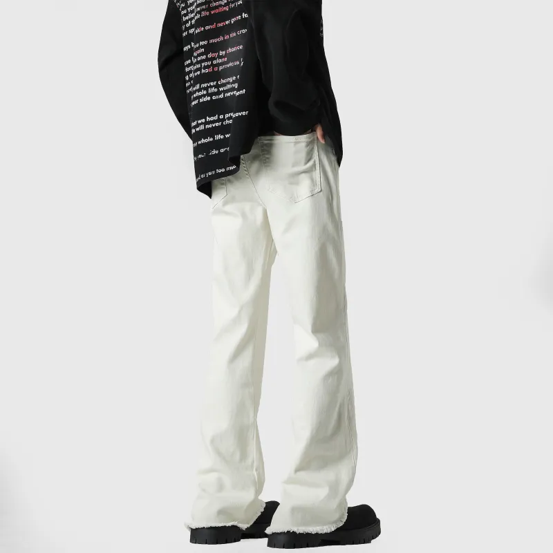 FUERZA Fall And Winter CleanFit Jeans Unisex-14
