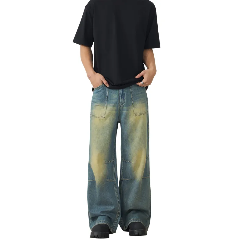 FUERZA Jeans Unisex Blue-3