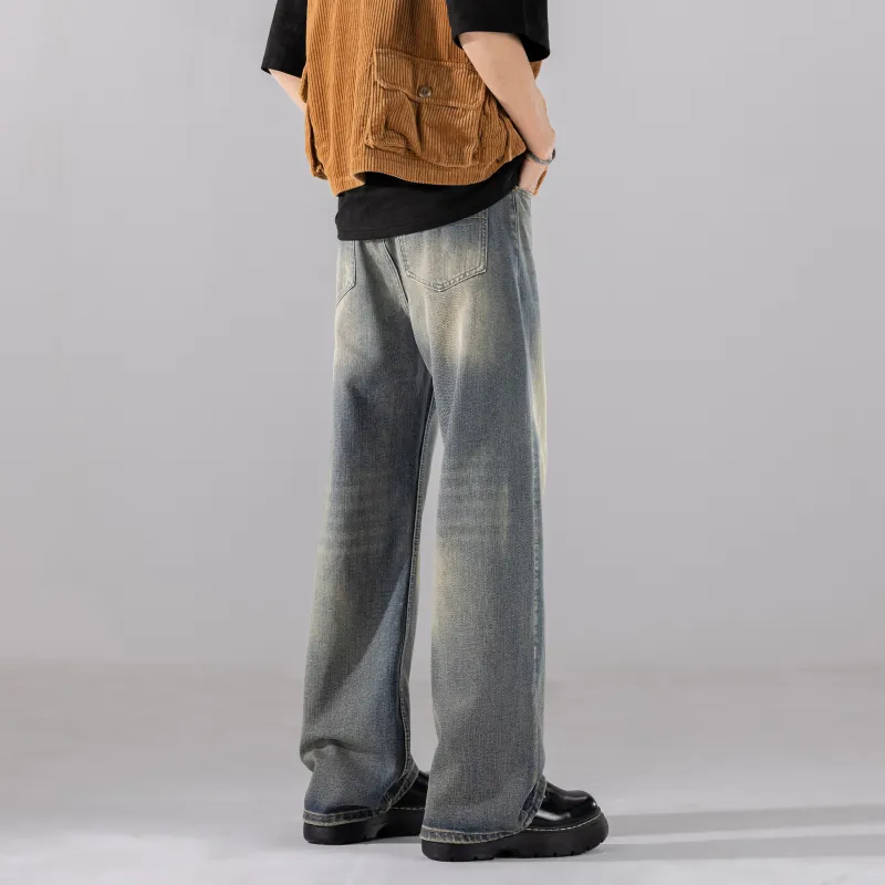 FUERZA Jeans Unisex Vintage Blue-4