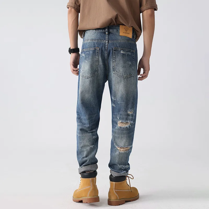 FUERZA Jeans Unisex Blue-7