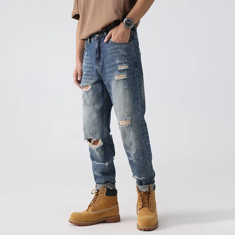 FUERZA Jeans Unisex Blue-6
