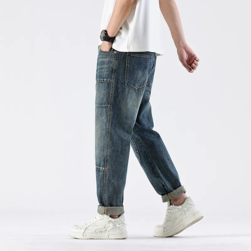 FUERZA Jeans Unisex Blue-5
