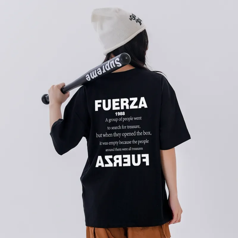 FUERZA Short Sleeved T Shirts Unisex-3