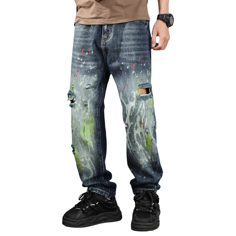 FUERZA Jeans Unisex Vintage Blue-4