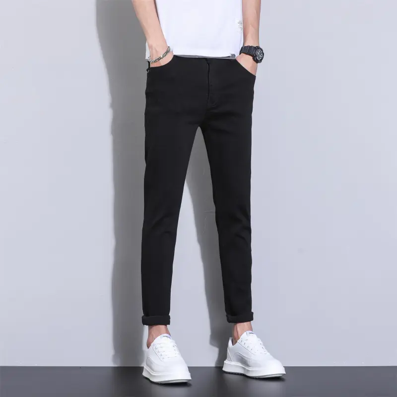 FUERZA Jeans Unisex Black-4
