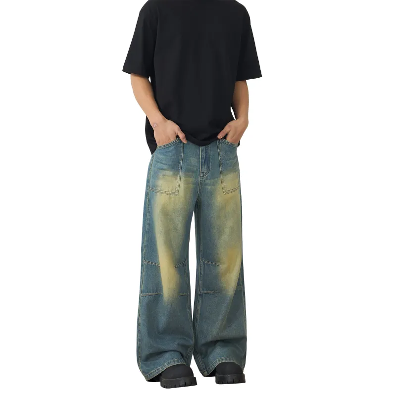 FUERZA Jeans Unisex Blue-2