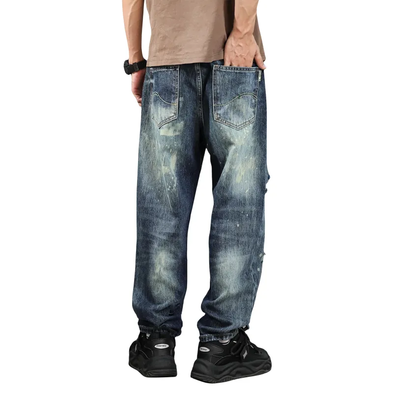 FUERZA Jeans Unisex Vintage Blue-2