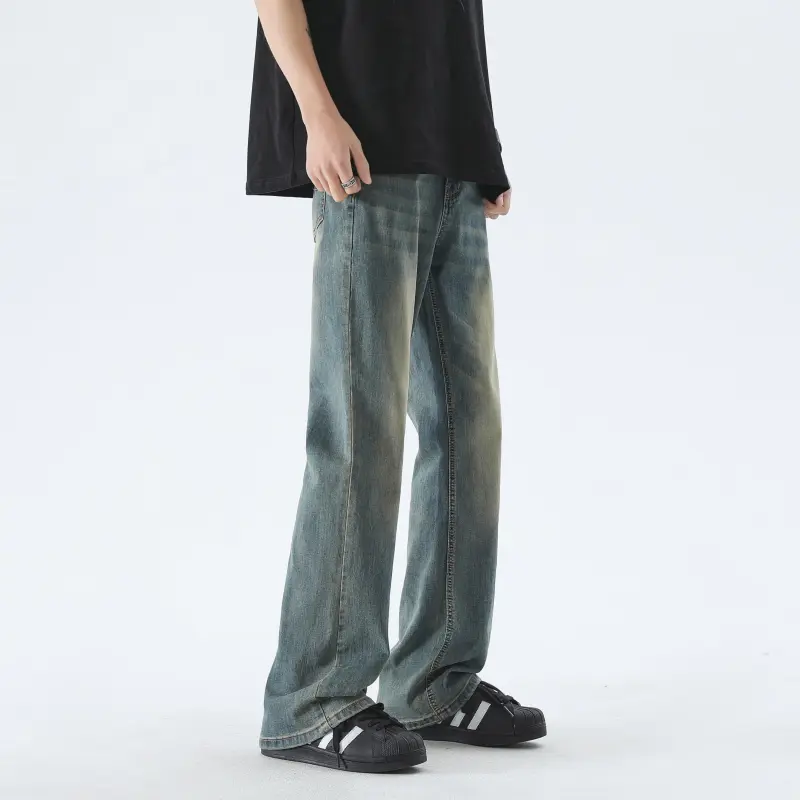 FUERZA Fall And Winter CleanFit Jeans Unisex-34