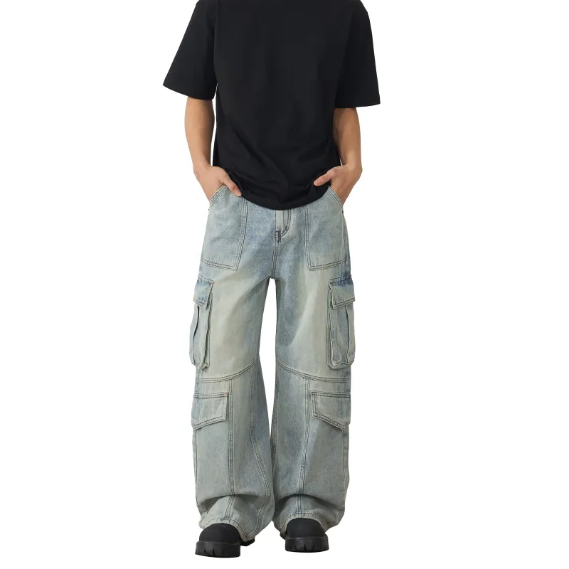 FUERZA Jeans Unisex Light Blue-2