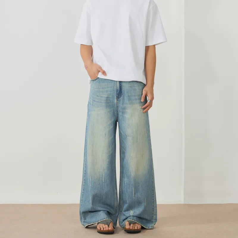 FUERZA Jeans Unisex Ice Blue-4