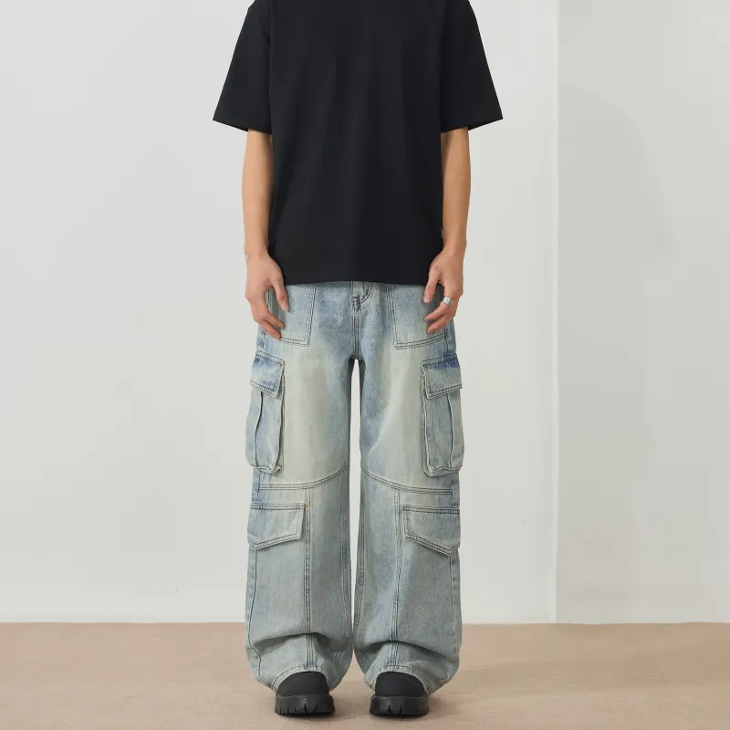 FUERZA Jeans Unisex Light Blue-4