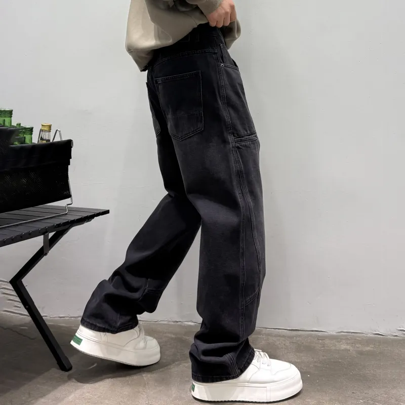 FUERZA Jeans Unisex Black-3