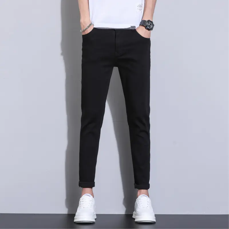 FUERZA Jeans Unisex Black-5