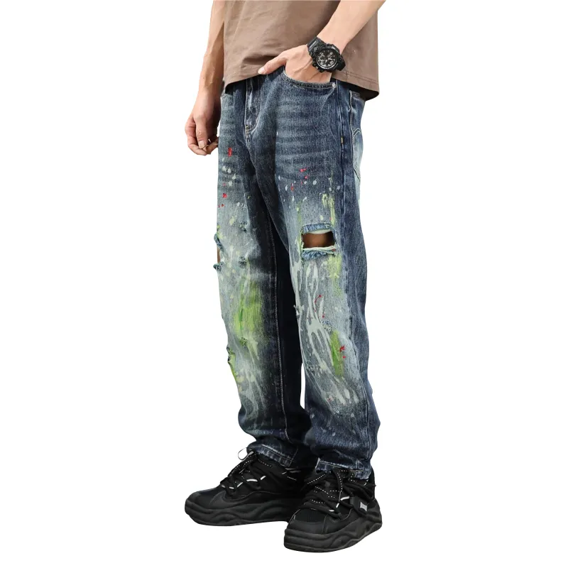 FUERZA Jeans Unisex Vintage Blue-5