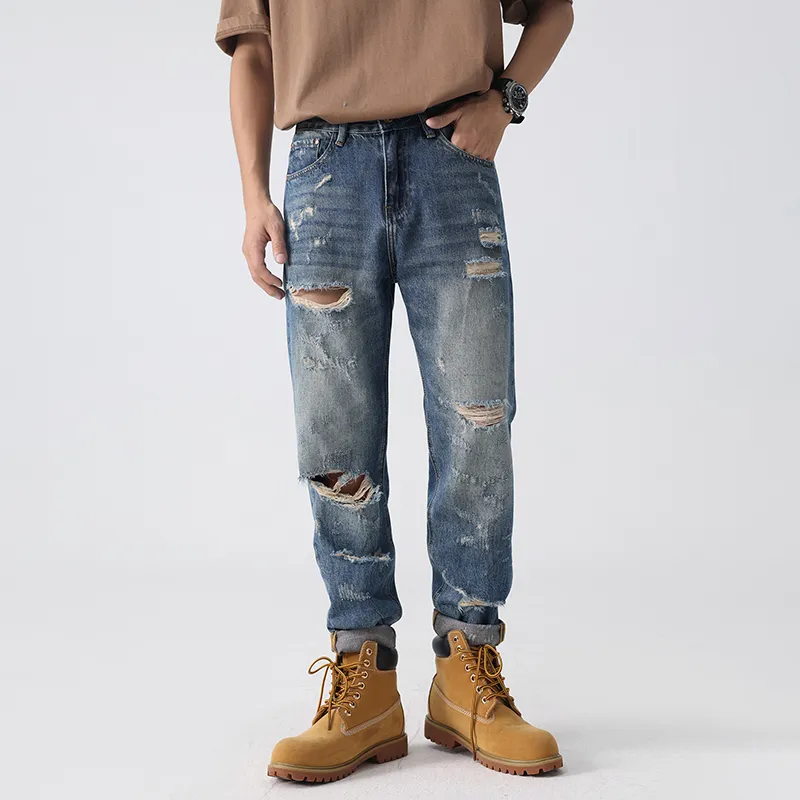 FUERZA Jeans Unisex Blue-3