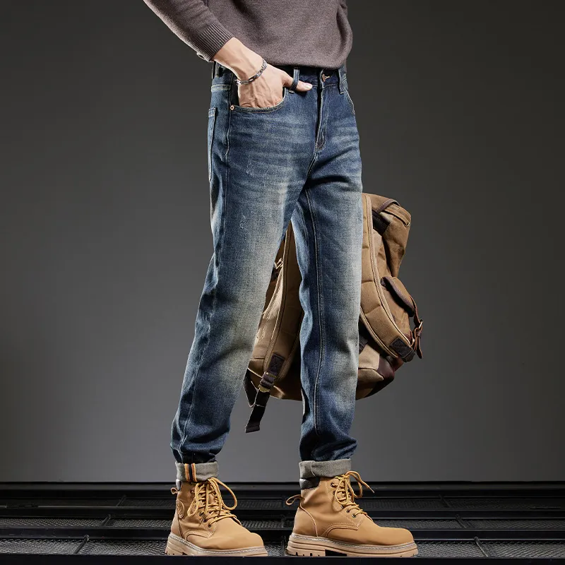 FUERZA Jeans Unisex Vintage Blue-5