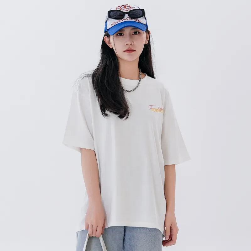 FUERZA Drop Shoulder Sleeve T Shirt Women's-4