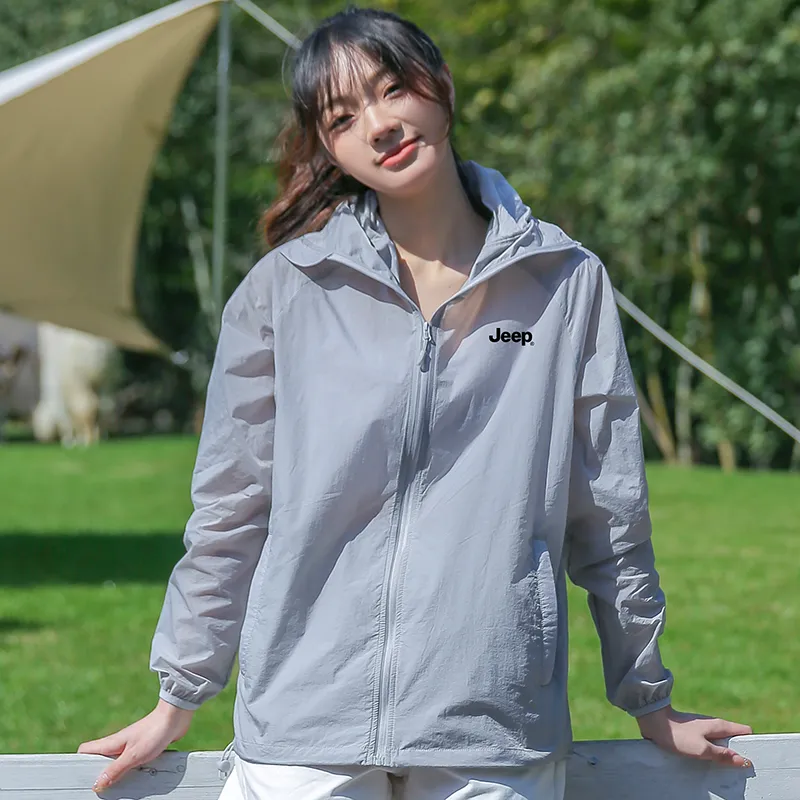Jeep Outdoor Commute Super Light Breathable UV Protection Cooling Sun Protection Sun Protection Clothing Unisex-17
