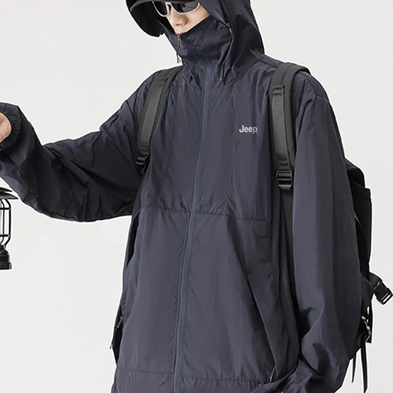 Jeep Super Light Breathable UV Protection Cooling Sun Protection Clothing Unisex-7