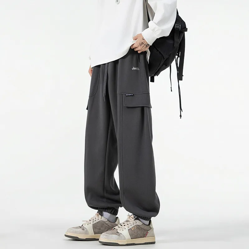 Jeep Black Knight Series Casual Pants Men's-9