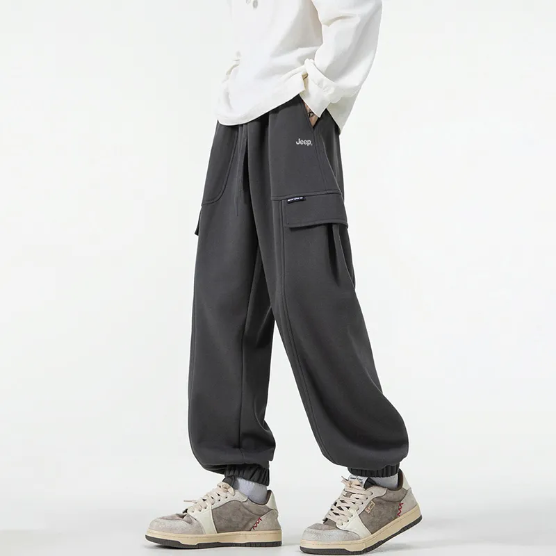 Jeep Black Knight Series Casual Pants Men's-12