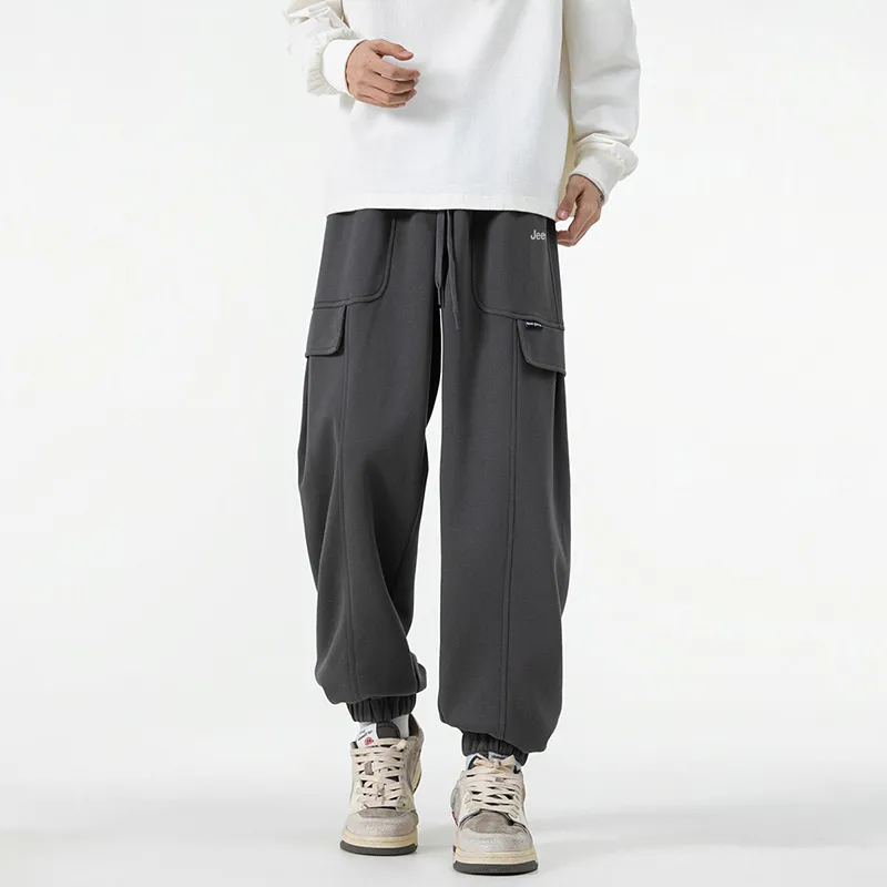 Jeep Black Knight Series Casual Pants Men's-13
