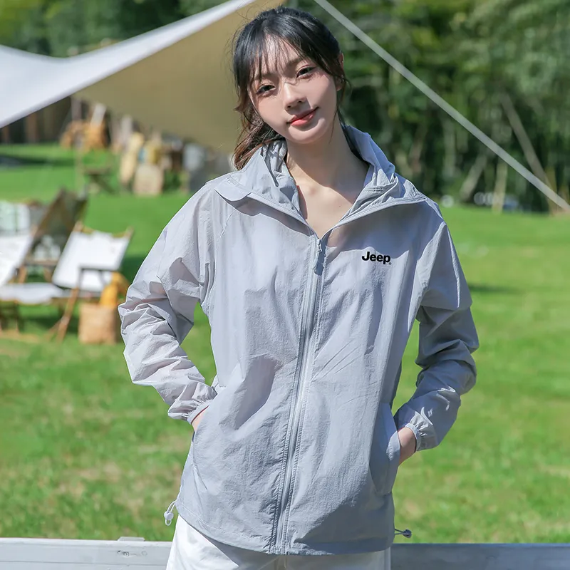 Jeep Outdoor Commute Super Light Breathable UV Protection Cooling Sun Protection Sun Protection Clothing Unisex-18