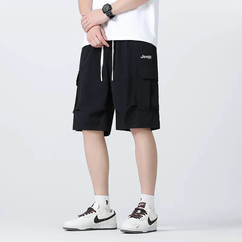 Jeep Outdoor Commute Cargo Shorts Unisex-4