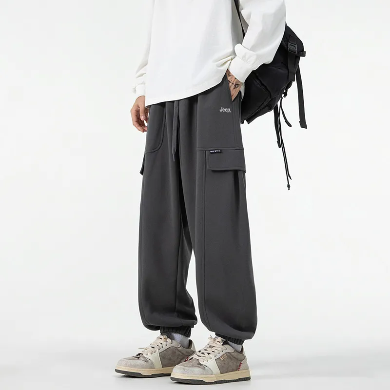 Jeep Black Knight Series Casual Pants Men's-8