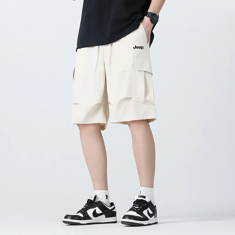 Jeep Outdoor Commute Cargo Shorts Unisex-16