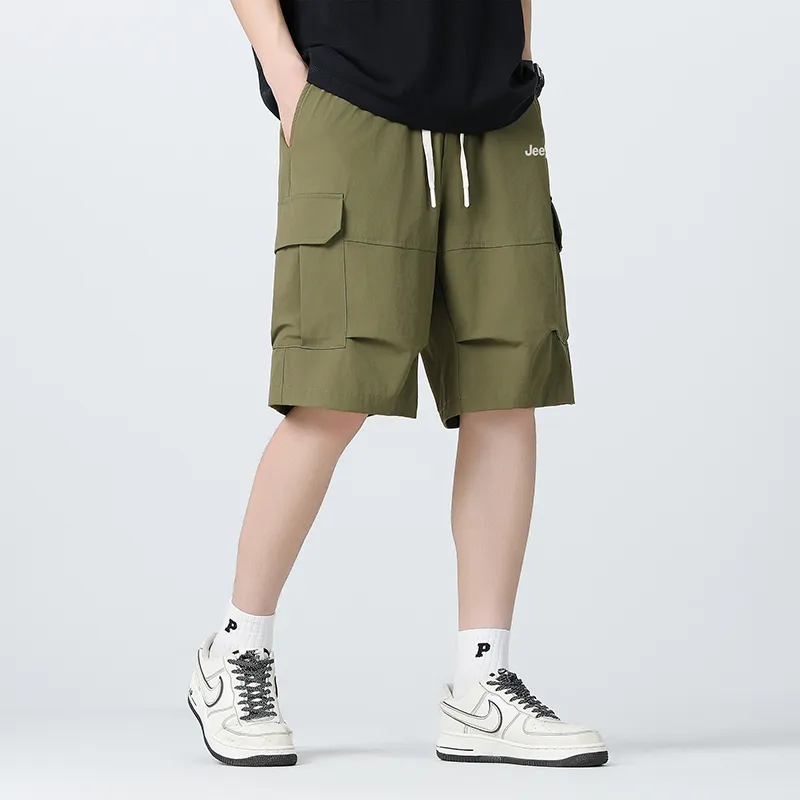 Jeep Outdoor Commute Cargo Shorts Unisex-10